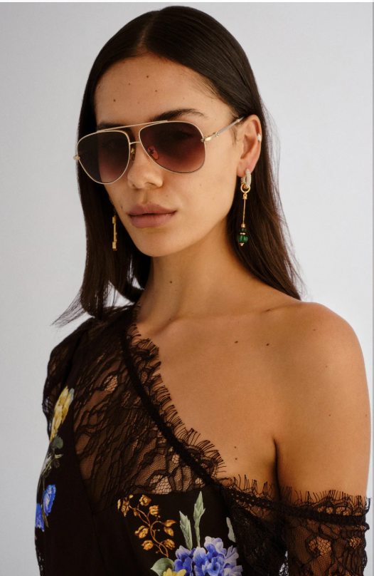 Camilla The Voyage Sunglasses - Gold/Nude