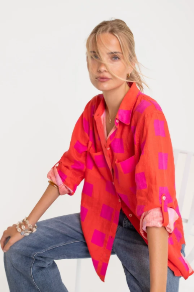 Hut Tequila Sunrise Shirt - Orange