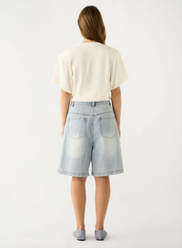 Esmaee Bayview Denim Bermuda Shorts – Blue Denim