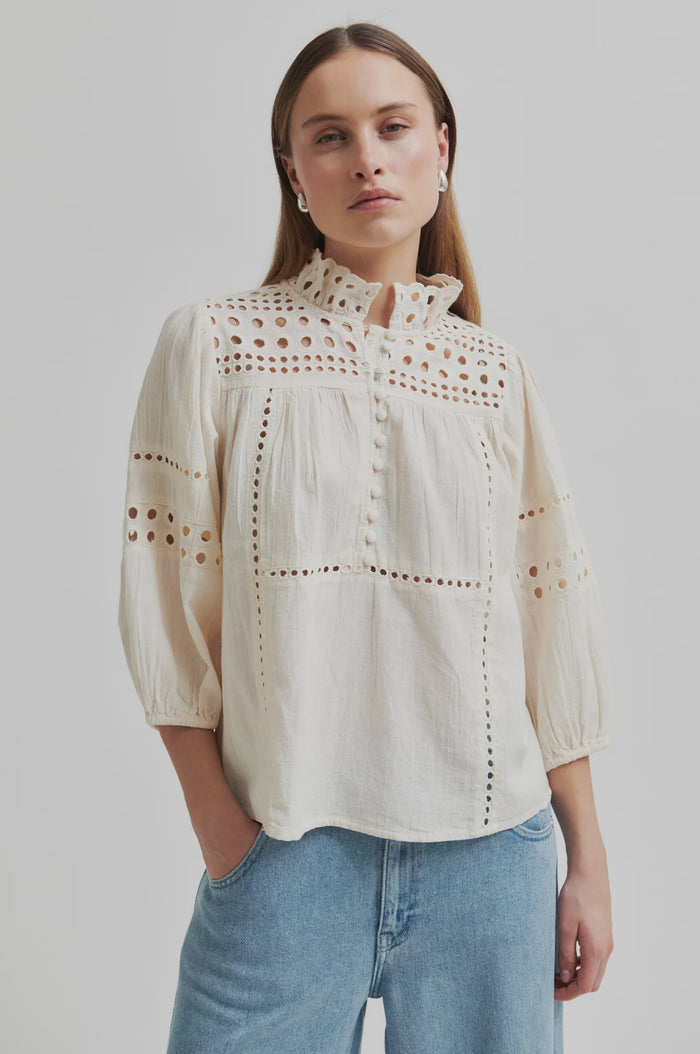 Second Female Brunie Blouse - Ecru