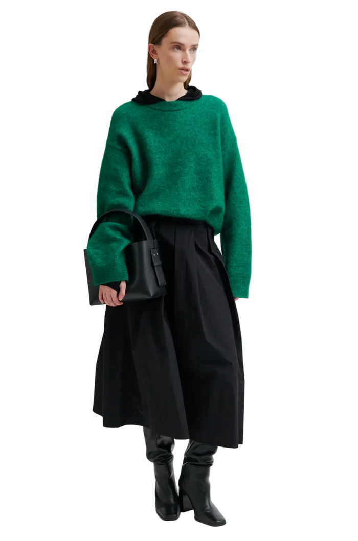Second Female Brook Knit Drop Sholder O Neck - Lush Meadow