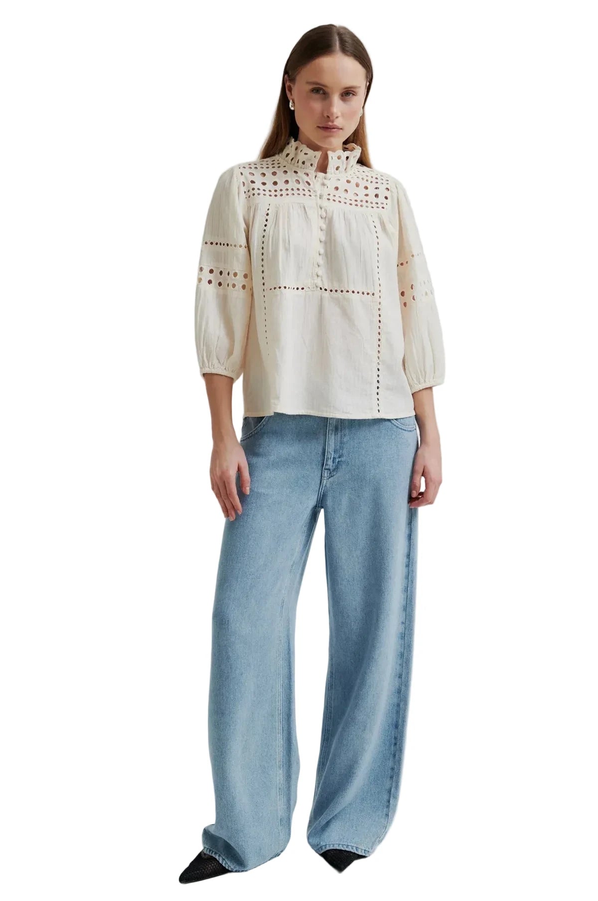 Second Female Brunie Blouse - Ecru