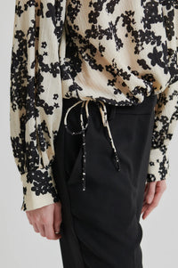 Second Female Fleuri Blouse - Black