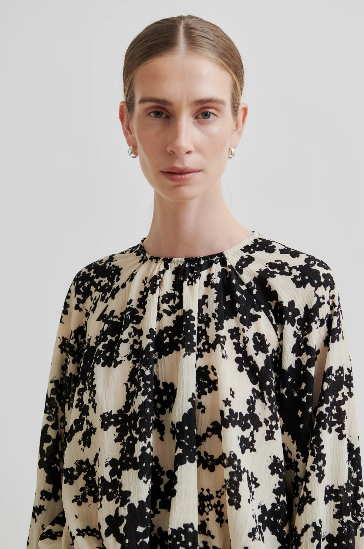 Second Female Fleuri Blouse - Black