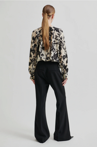 Second Female Fleuri Blouse - Black