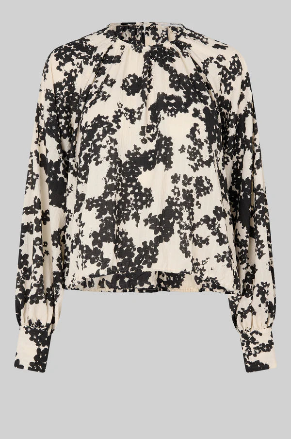 Second Female Fleuri Blouse - Black
