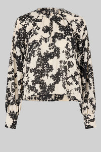 Second Female Fleuri Blouse - Black