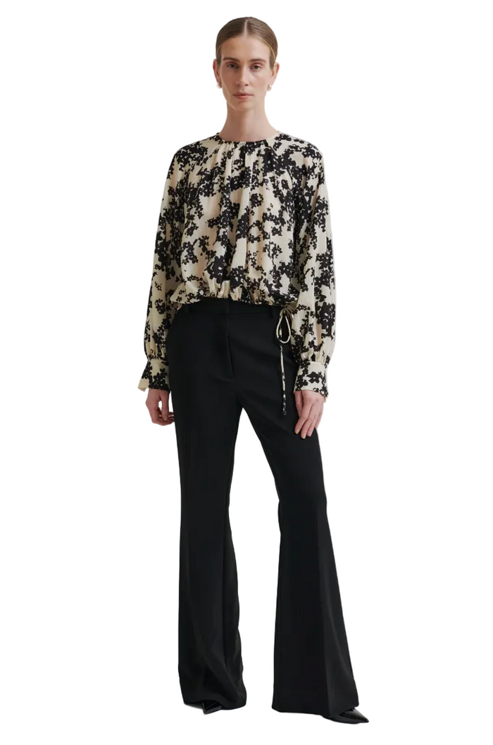 Second Female Fleuri Blouse - Black