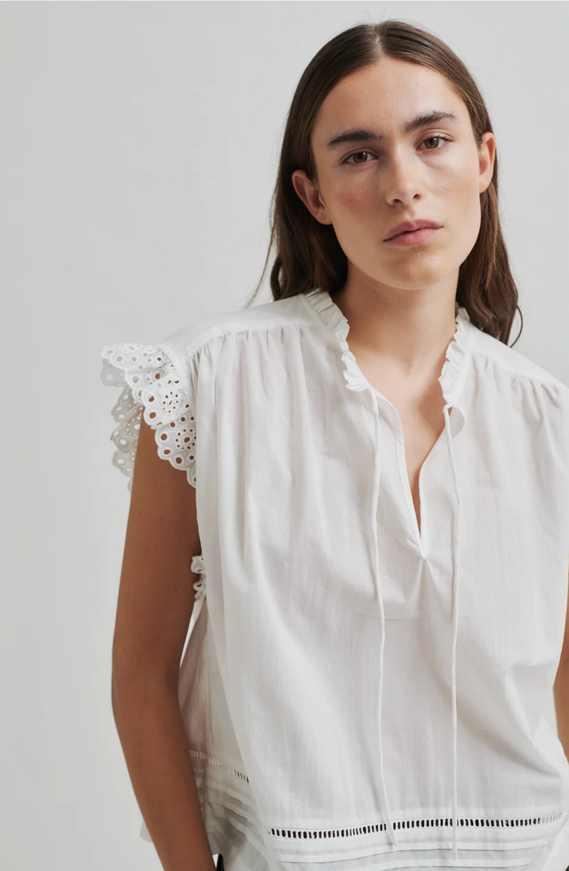 Second Female Limona Top - White