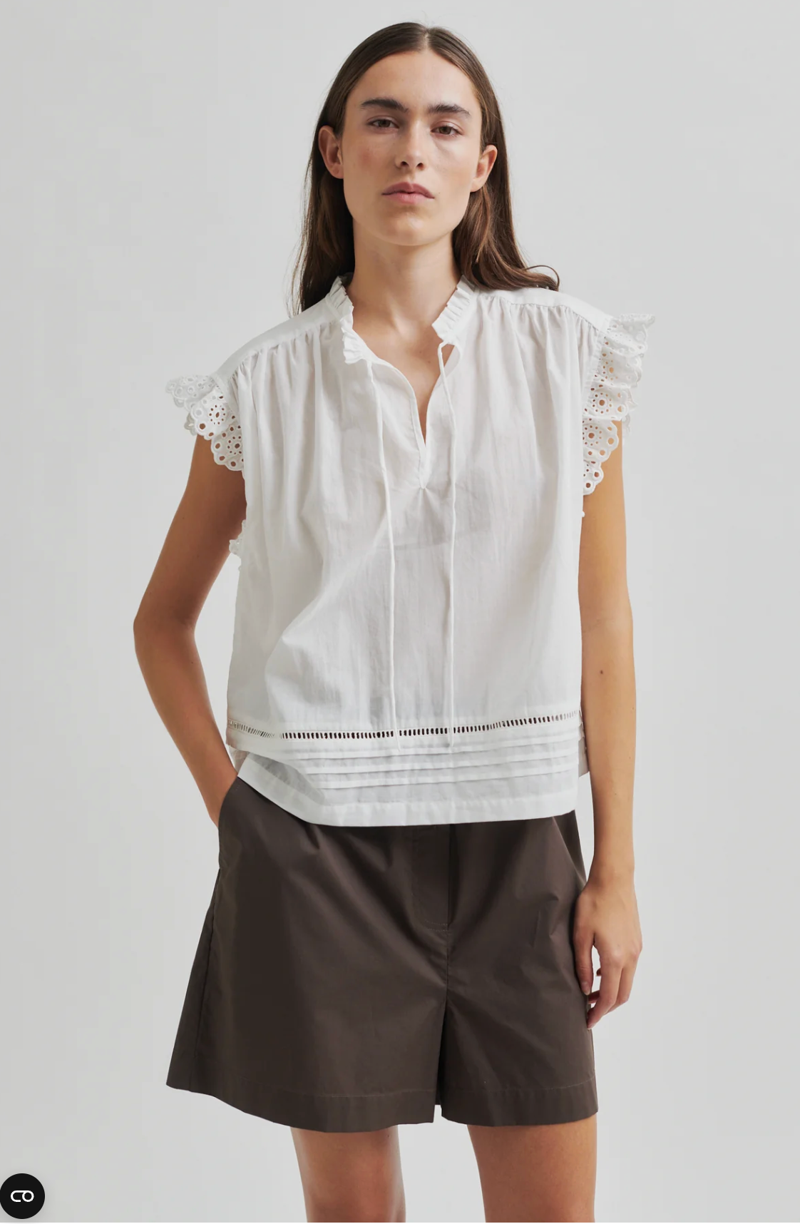 Second Female Limona Top - White