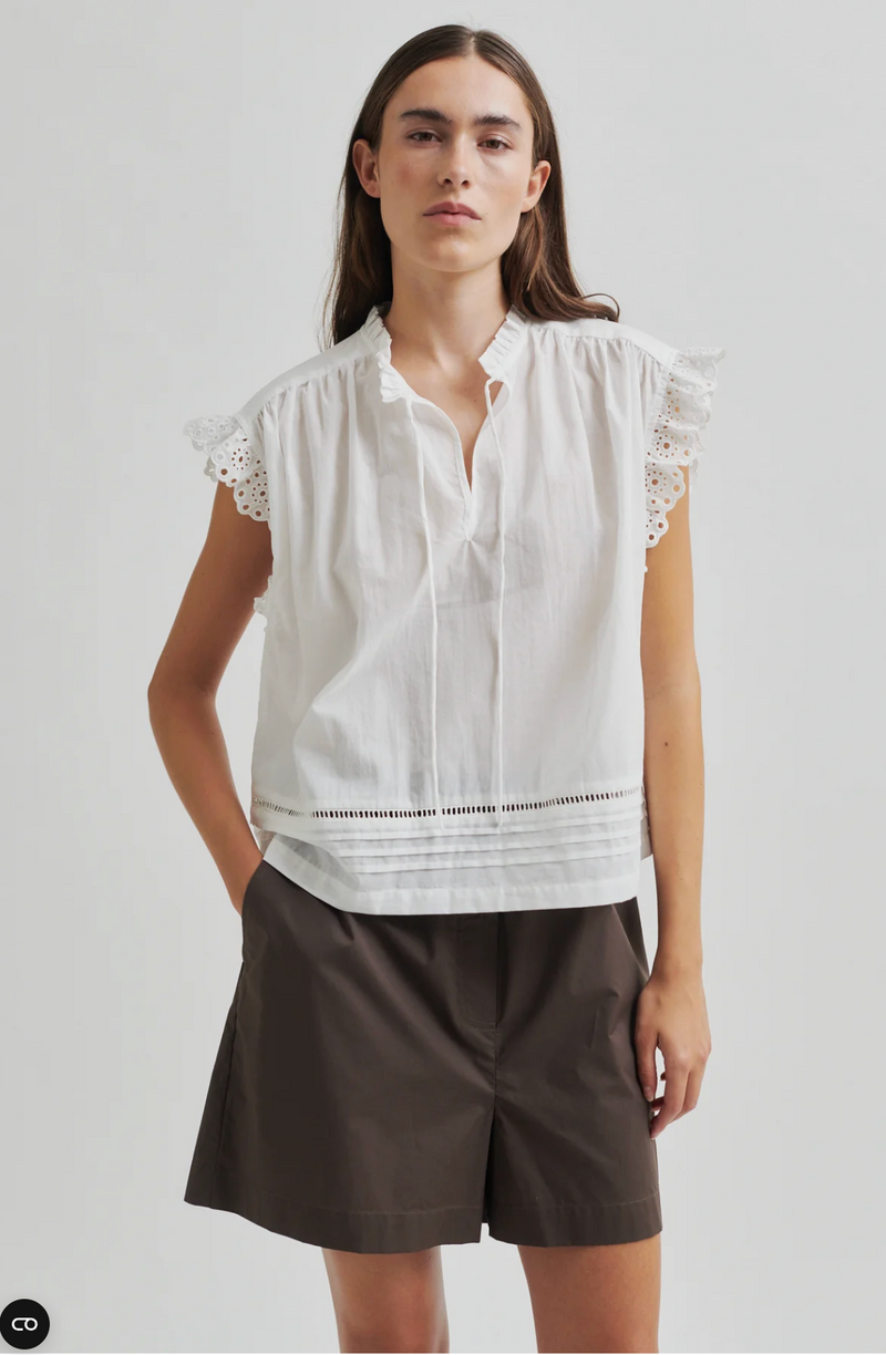 Second Female Limona Top - White