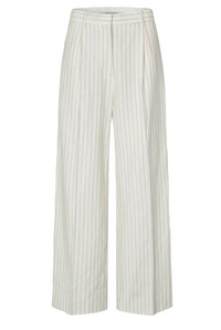 Second Female Linostri Trousers - White Alyssum