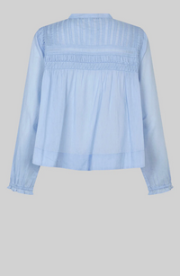 Second Female Maise Blouse - Brunnera Blue
