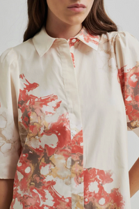 Second Female Simione Shirt Dress - Spiced Coral