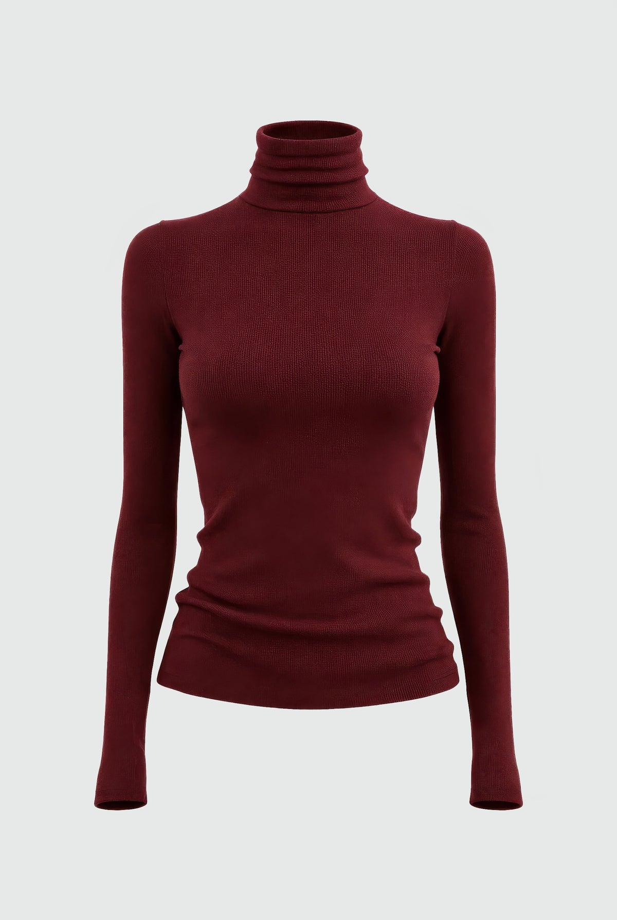 Sofia Irina Isla  Wool Top – Wine