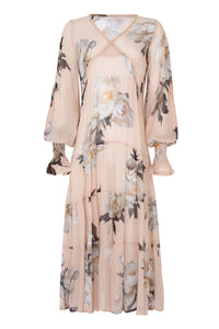 Trelise Cooper Talk Of The Gown Dress - Blush Floral