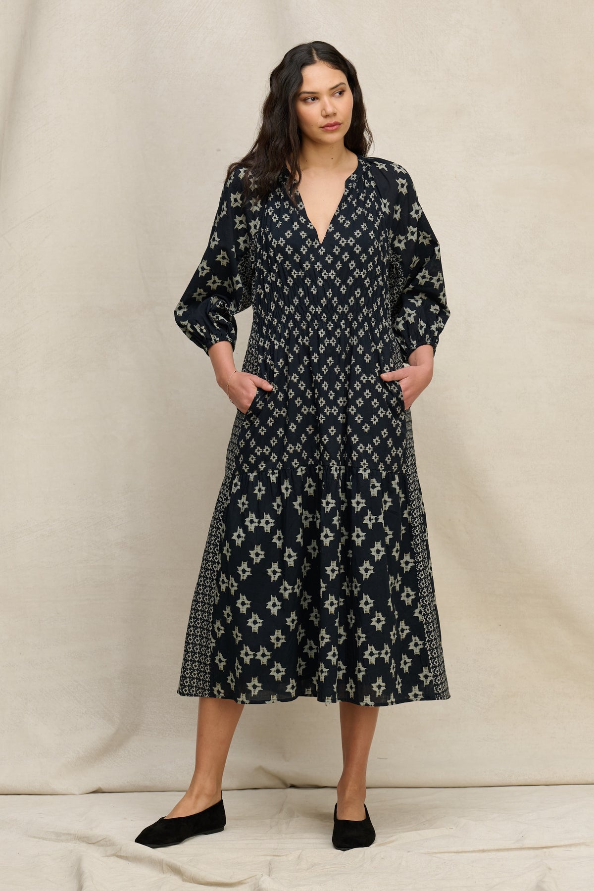 Velvet & Graham Elen Dress - Midnight