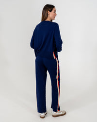 Arlington Milne Blake Lounge Pant Speed Stripe - Navy