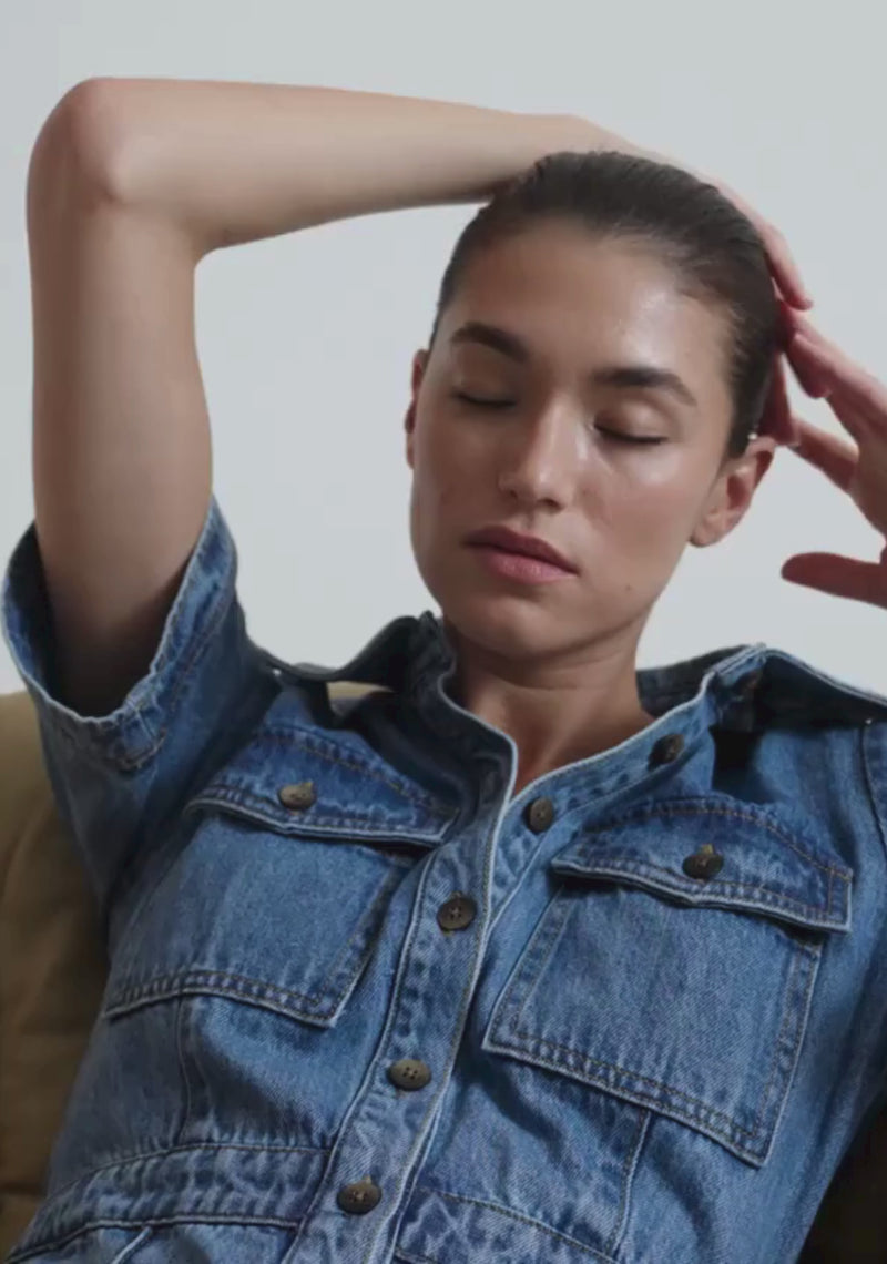 Morrison Jacque Denim Dress - Blue