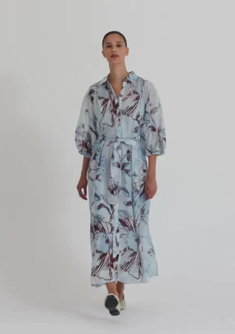 Morrison Mae Shirt Dress - Sky