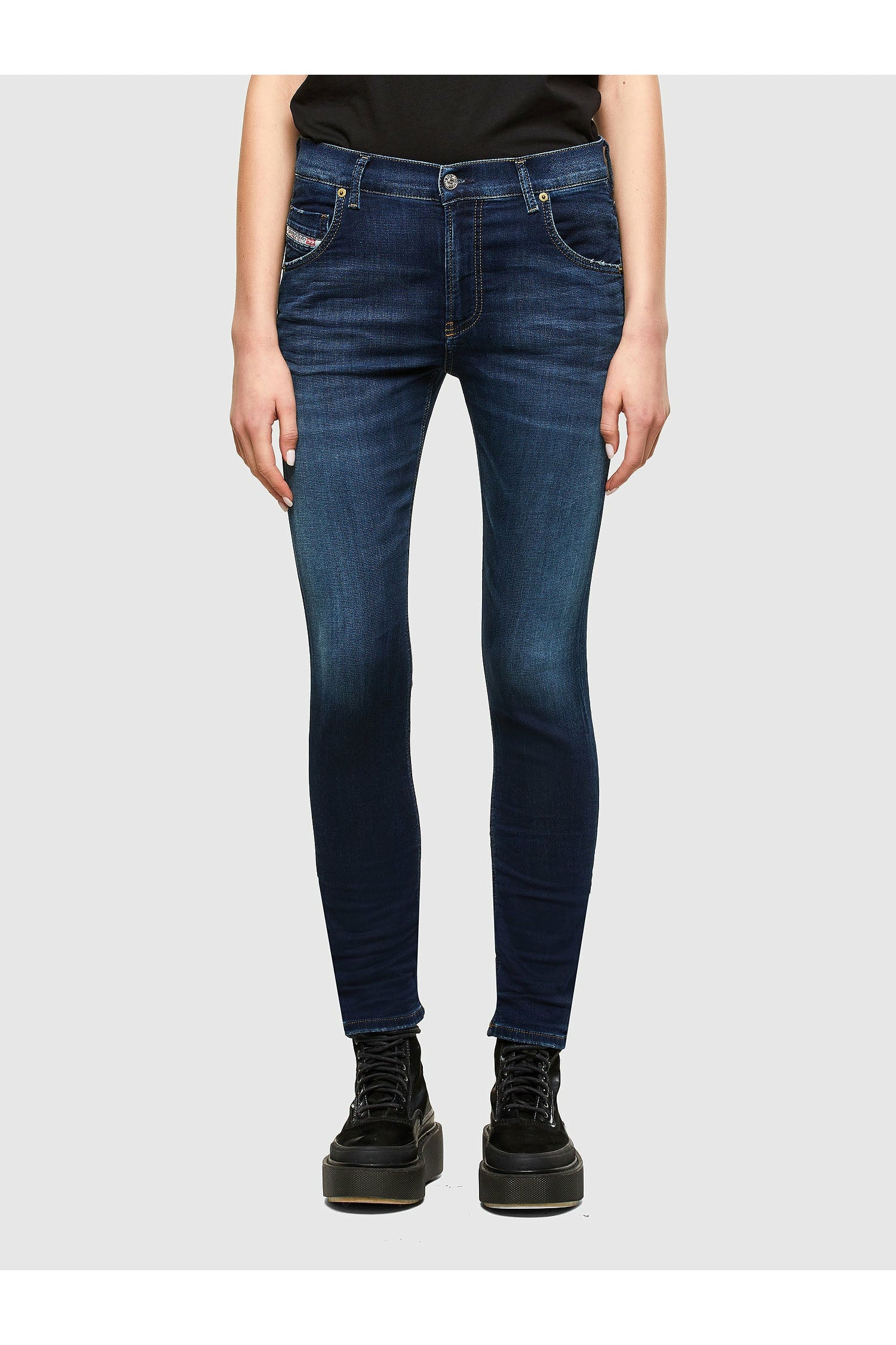 DIESEL KRAILEY JOGG JEANS BOYFRIEND - DARK BLUE – Escape