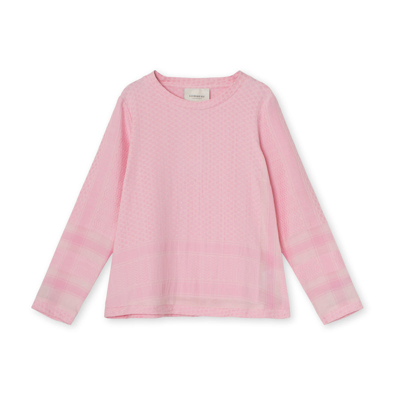 Summery Copenhagen Shirt O Long Sleeve 1008 - Candle Pink/Cameo Pink - Escape