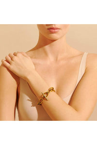 Amber Sceats - Lumen 24K Plated Bracelet - Escape