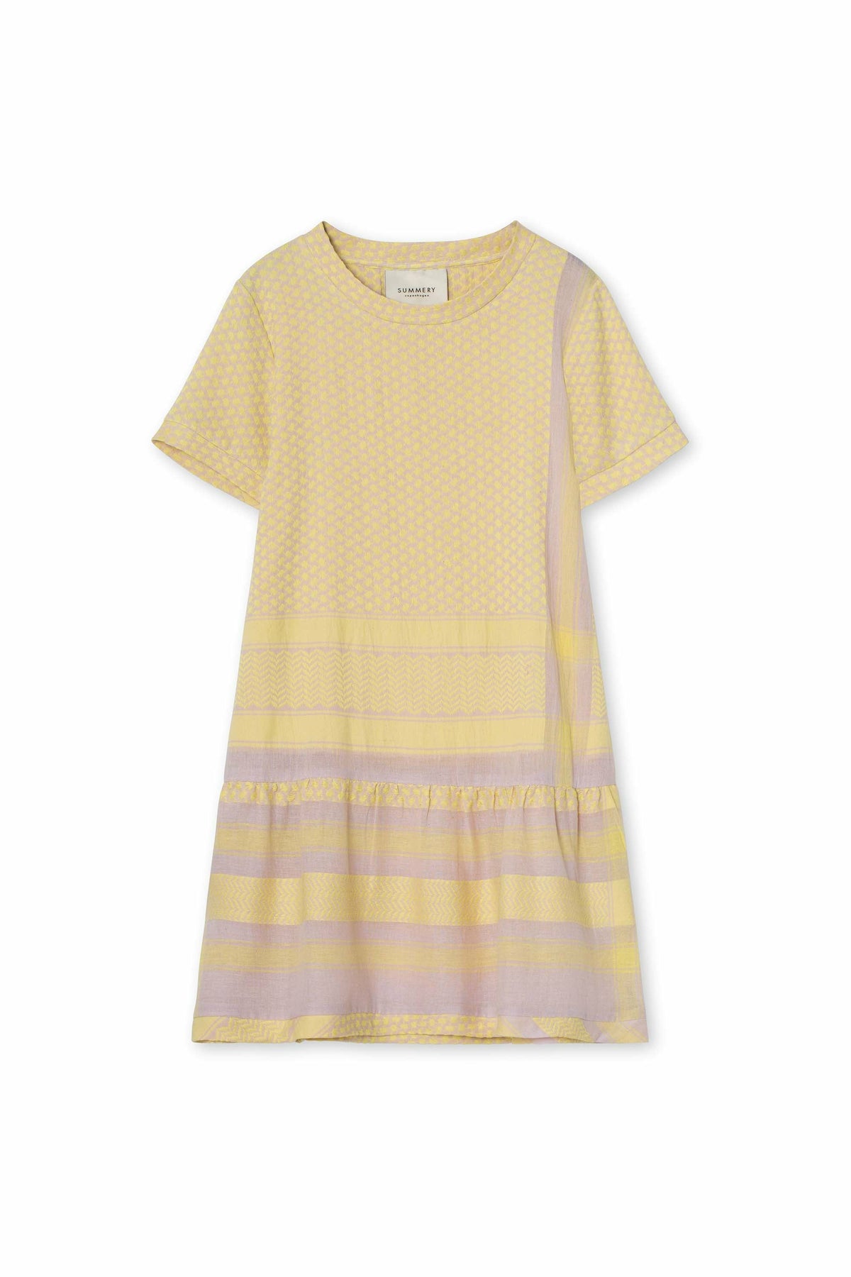 Summery Copenhagen Dress 2 O Short Sleeve - Lavender Fog/Lemonade - Escape