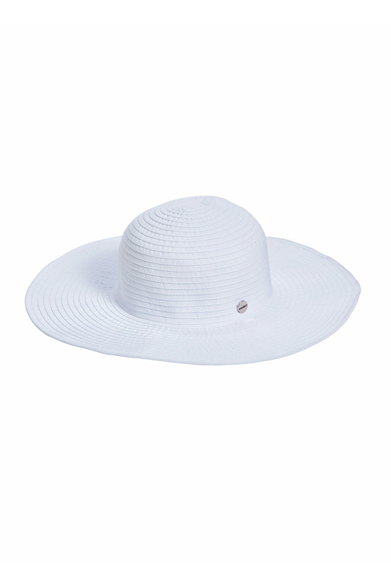 Seafolly-Lizzy Hat-ShadyLady-White - Escape